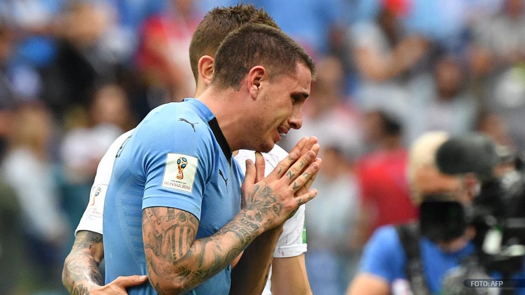 Las lágrimas de Giménez: Uruguay se va del Mundial tras dejarlo todo