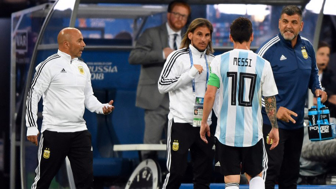 Revelan reclamo de Lionel Messi a Jorge Sampaoli en Rusia