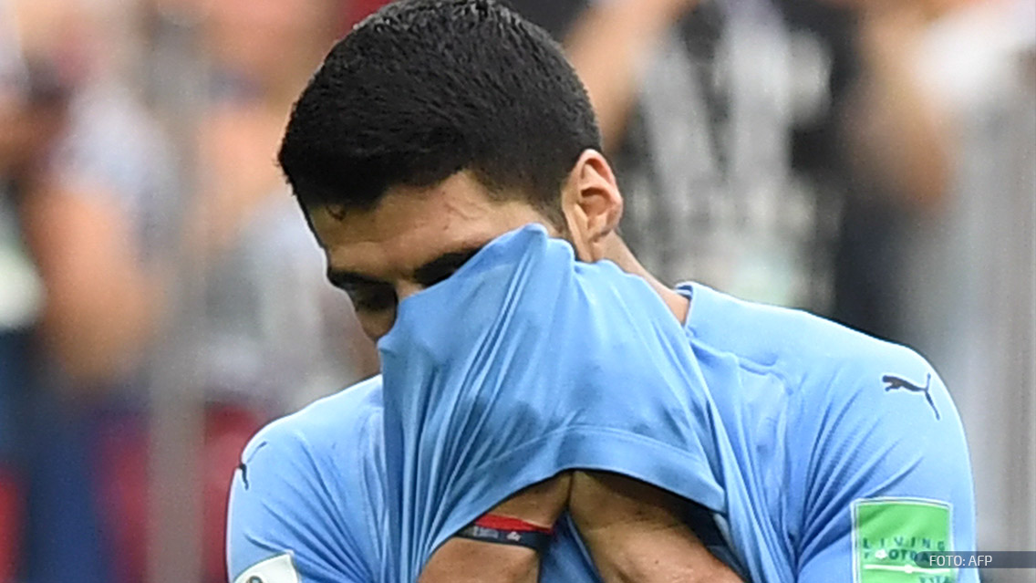 Luis Suárez lamenta derrota de Uruguay ante Francia