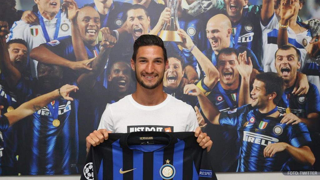 Matteo Politano, nuevo jugador del Inter de Milán