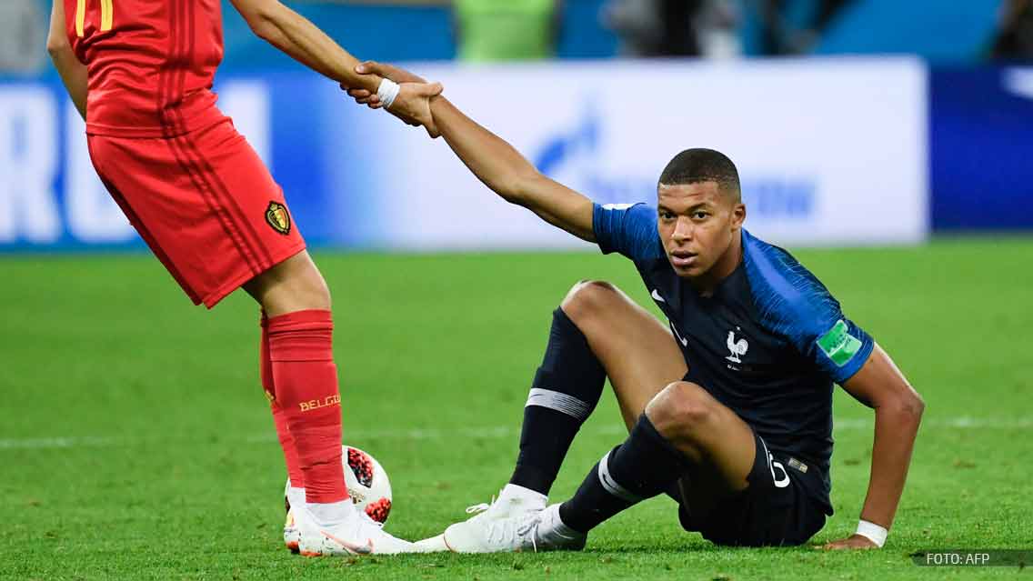 Disculpen, pero estoy en la final: Mbappé responde a Bélgica