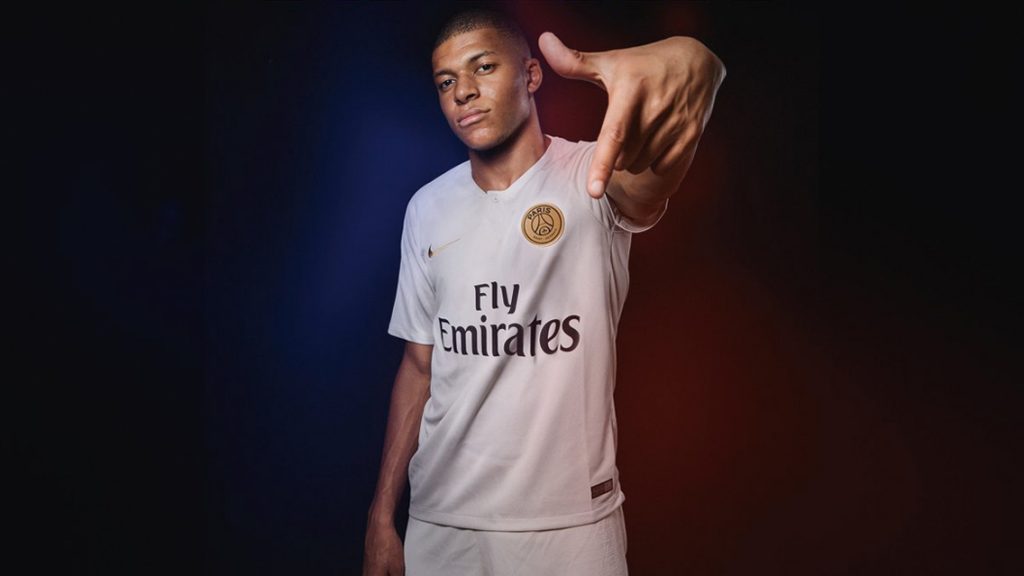 PSG presenta segunda equipación; Mbappé será el ‘7’