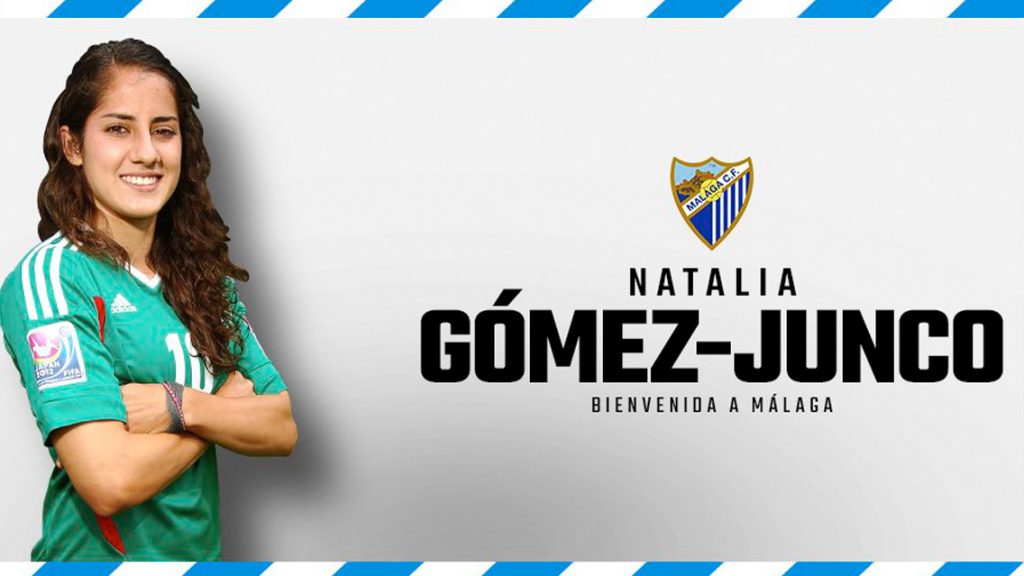 Natalia Gómez-Junco, ficha por el Málaga de España