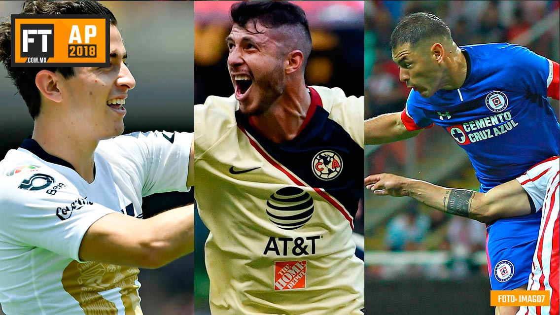 El once ideal de la Jornada 2 del Apertura 2018