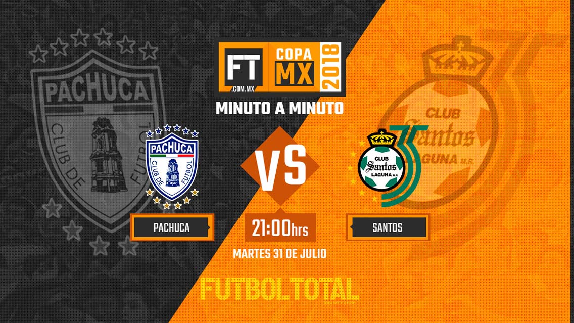 Pachuca vs Santos Laguna |Copa MX 2018| EN VIVO: Minuto a minuto