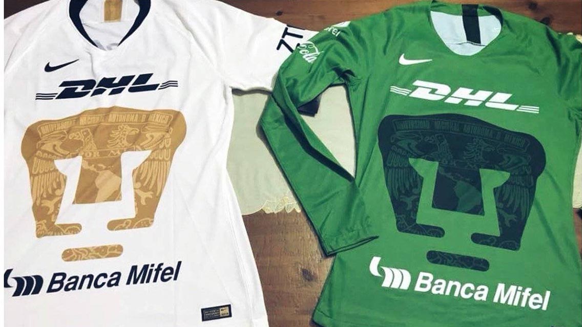 camiseta de pumas 2018