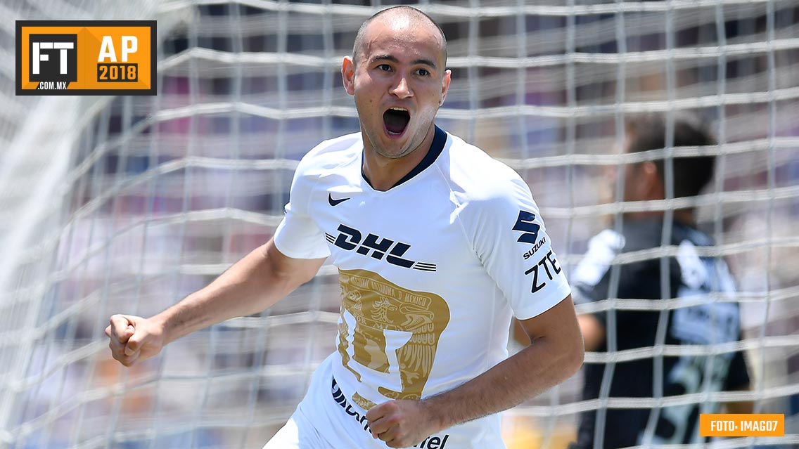 Feria de goles en el triunfo de Pumas sobre Necaxa