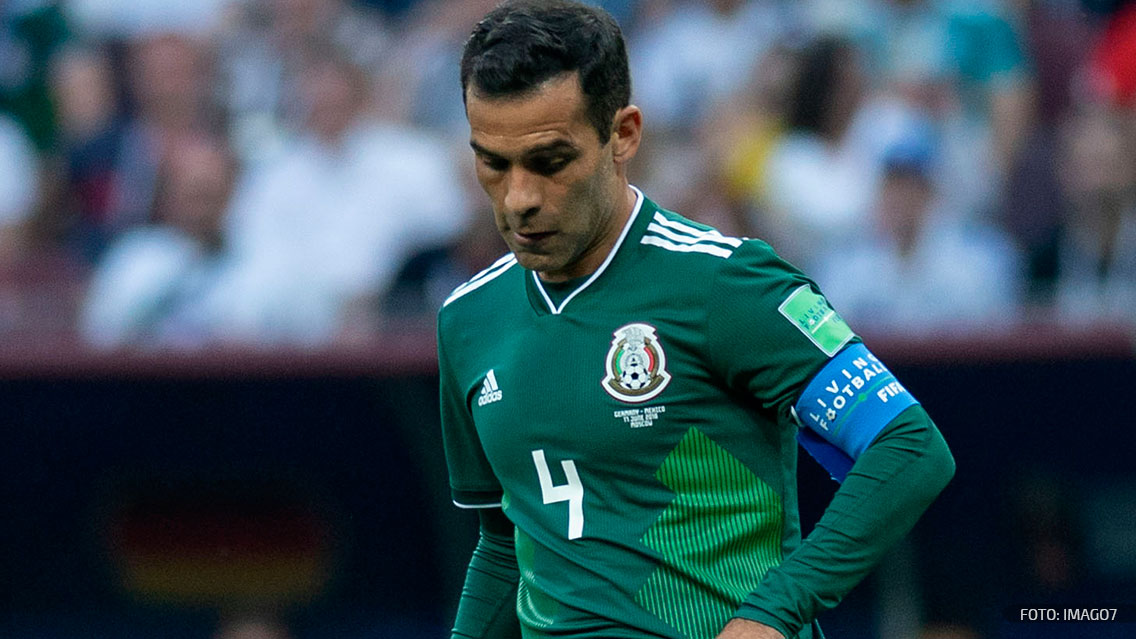 Rafa Márquez, la novedad en el once inicial contra Brasil