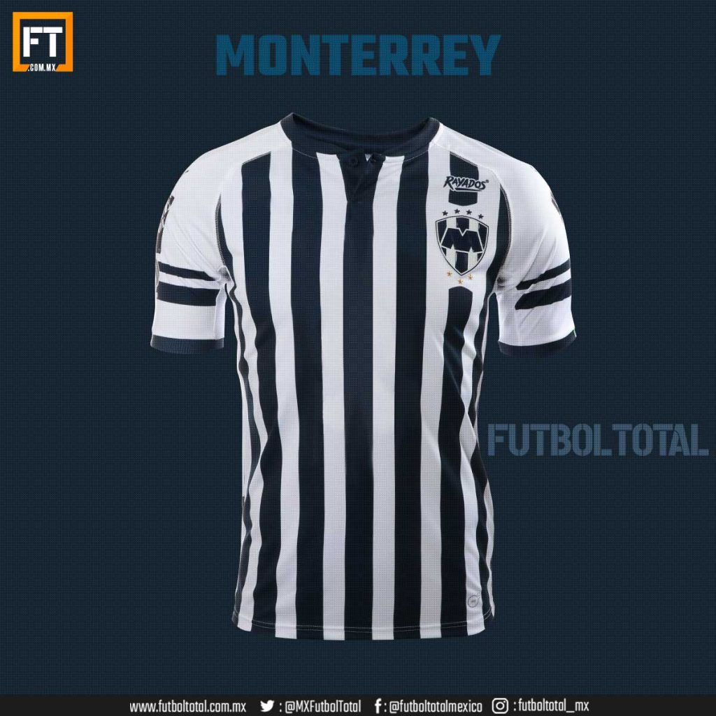 Monterrey America jersey sin patrocinio