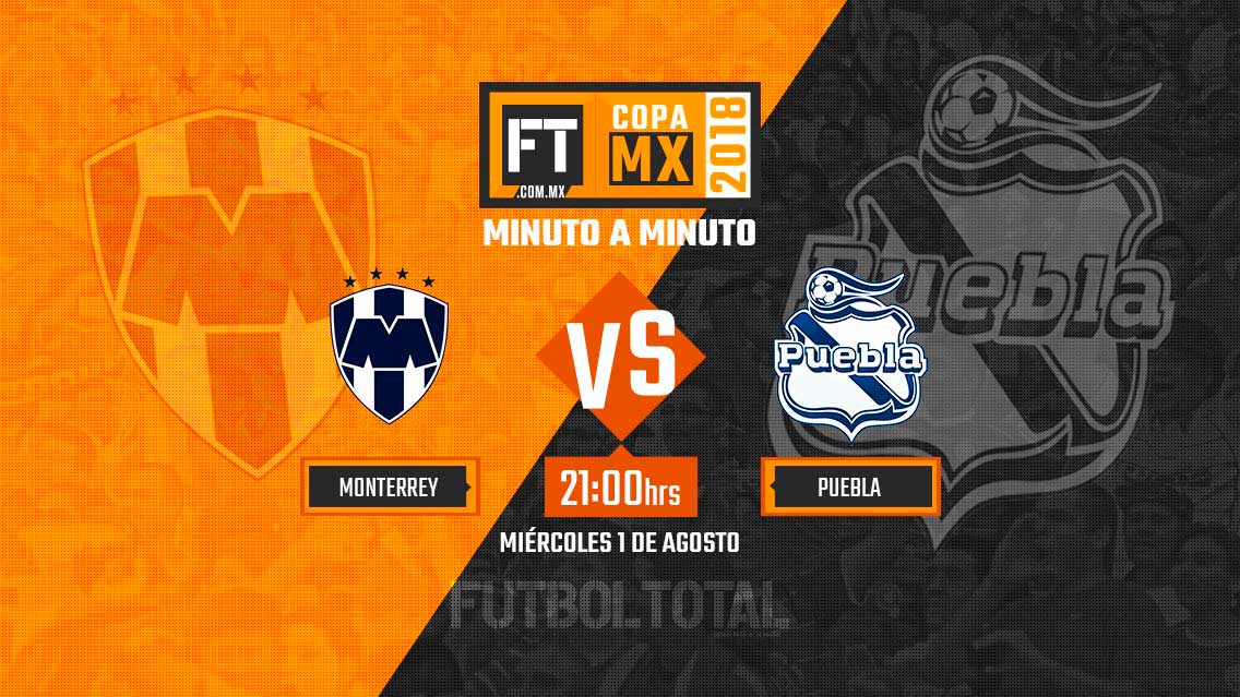 Rayados de Monterrey vs Puebla | Copa MX 2018 | EN VIVO: Minuto a minuto