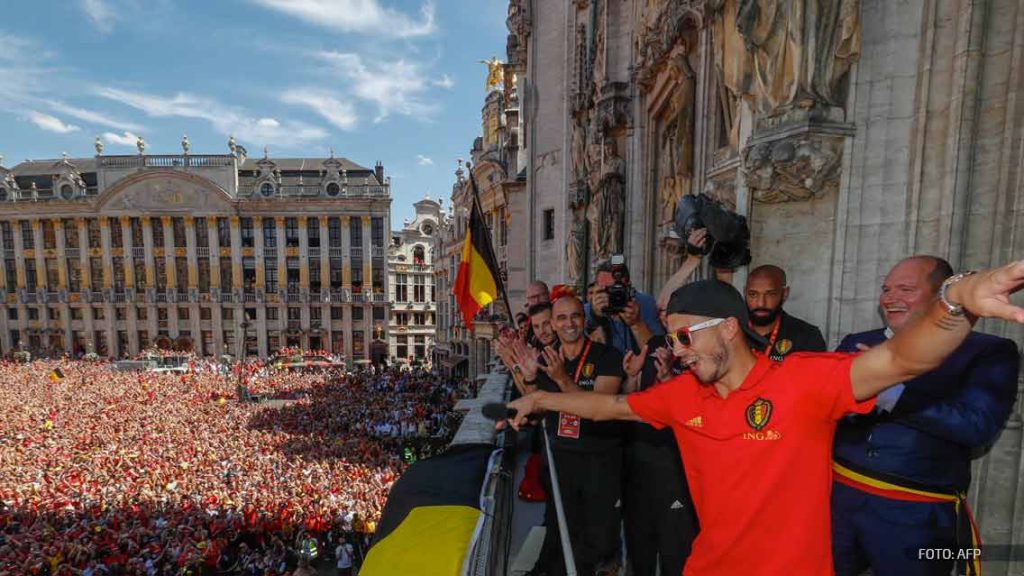 Tercer lugar que sabe a gloria. Así recibieron a Bélgica en su regreso de Rusia