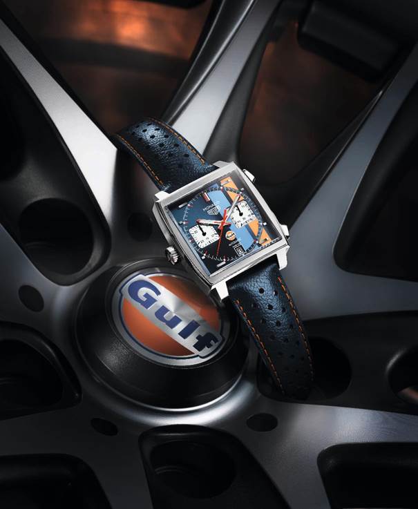 Tag Heuer presenta relojes a 50 años de la primera victoria de Gulf Oil en Le Mans