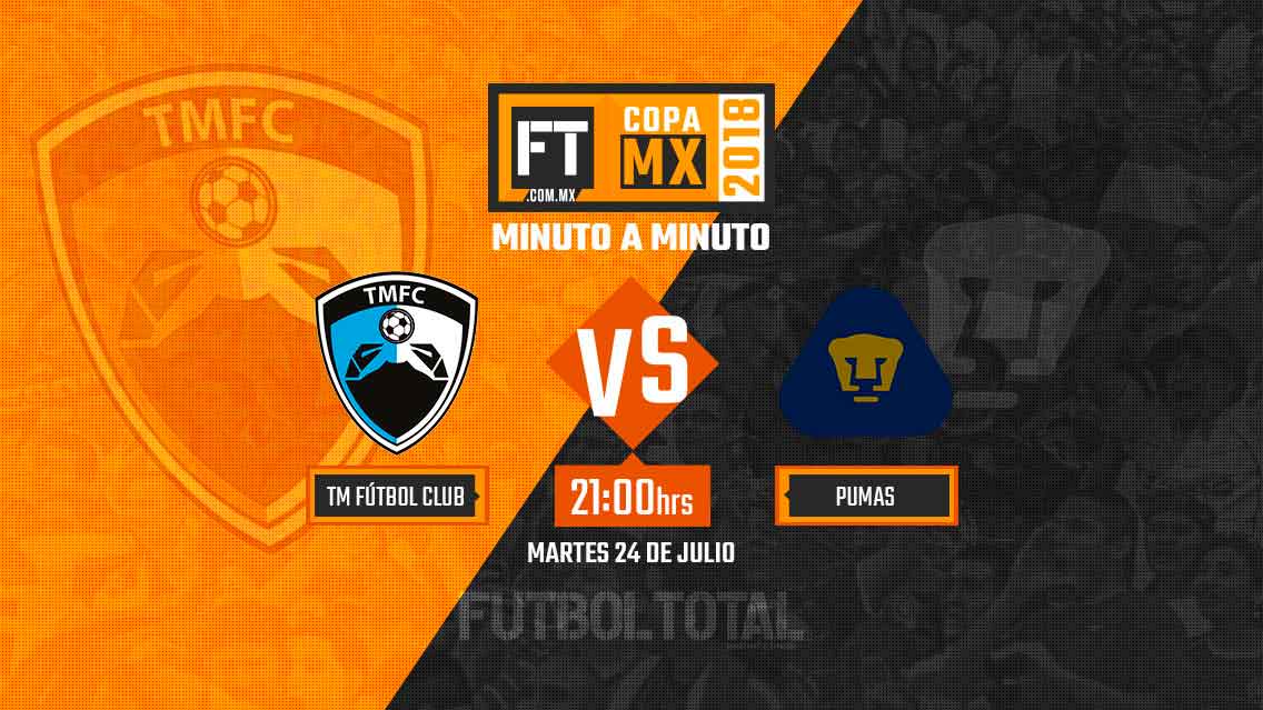 Tampico Madero vs Pumas UNAM | Copa MX 2018 | EN VIVO: Minuto a minuto