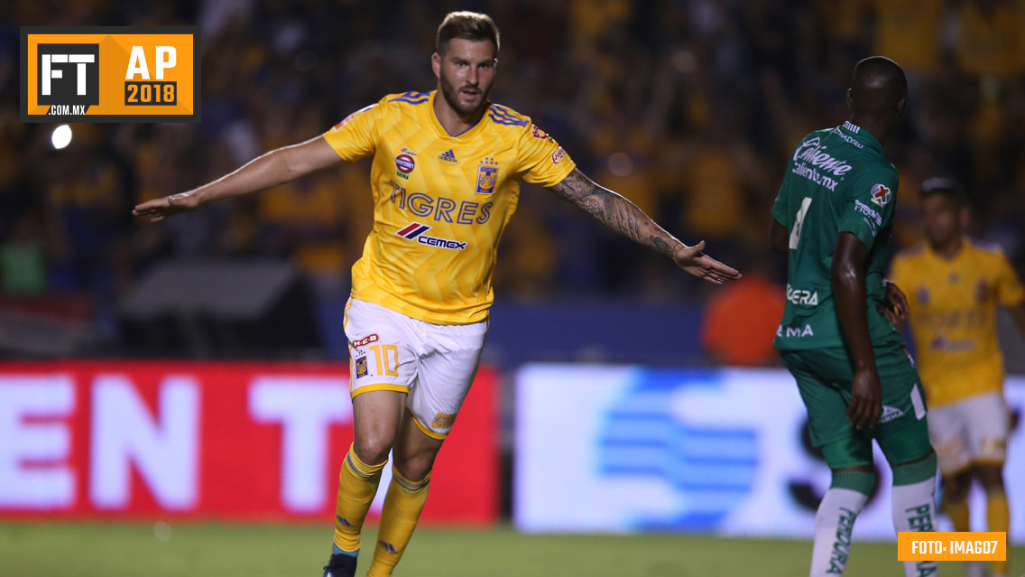 Tigres vence a León y se encamina como favorito en el Apertura 2018