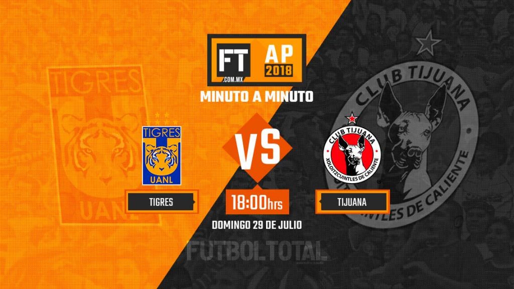 Tigres UANL vs Xolos de Tijuana