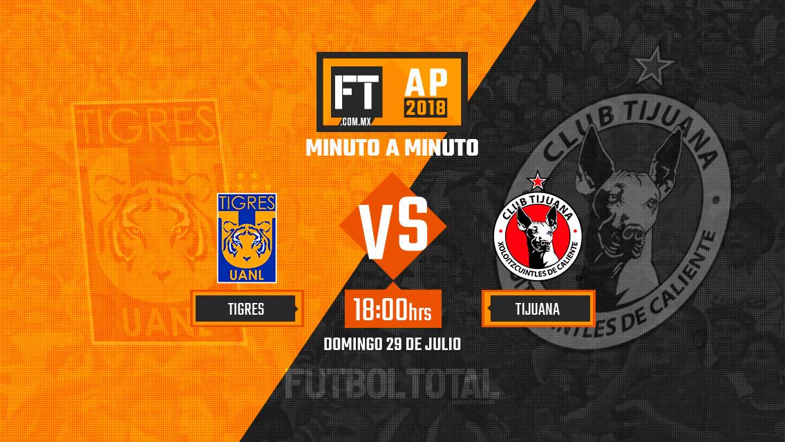 Tigres UANL vs Xolos de Tijuana | Liga MX | EN VIVO: Minuto a minuto