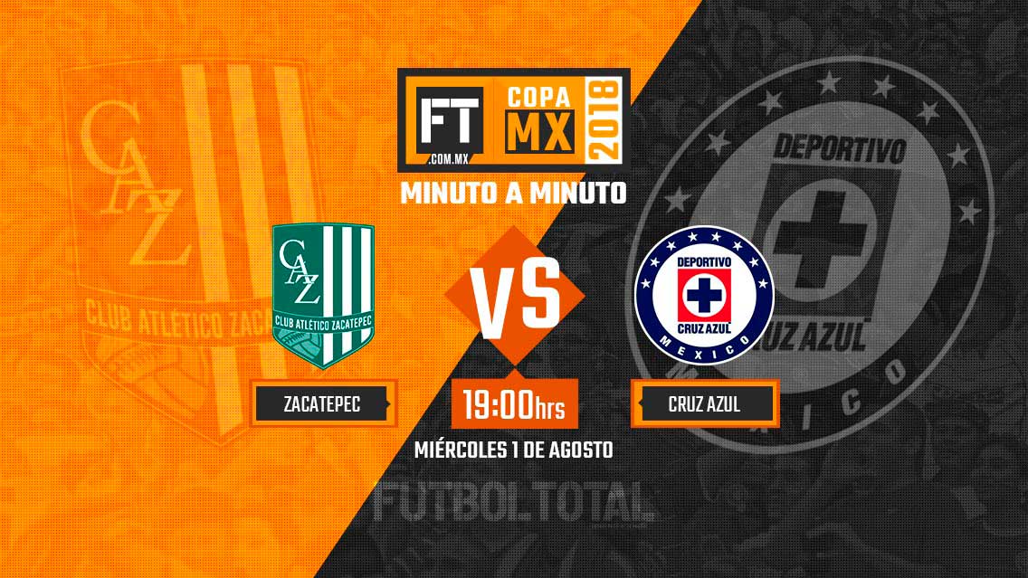 Zacatepec vs Cruz Azul | Copa MX 2018 | EN VIVO: Minuto a minuto