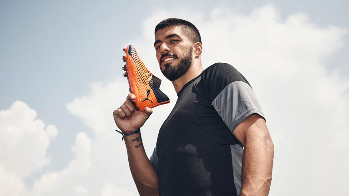 Puma anuncia a su fichaje bomba Luis Suárez con espectacular video.