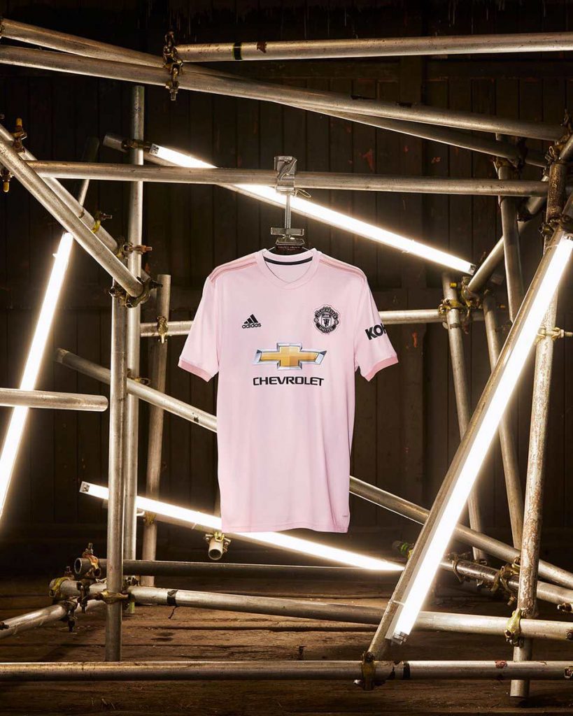 Jersey rosa adidas Manchester United