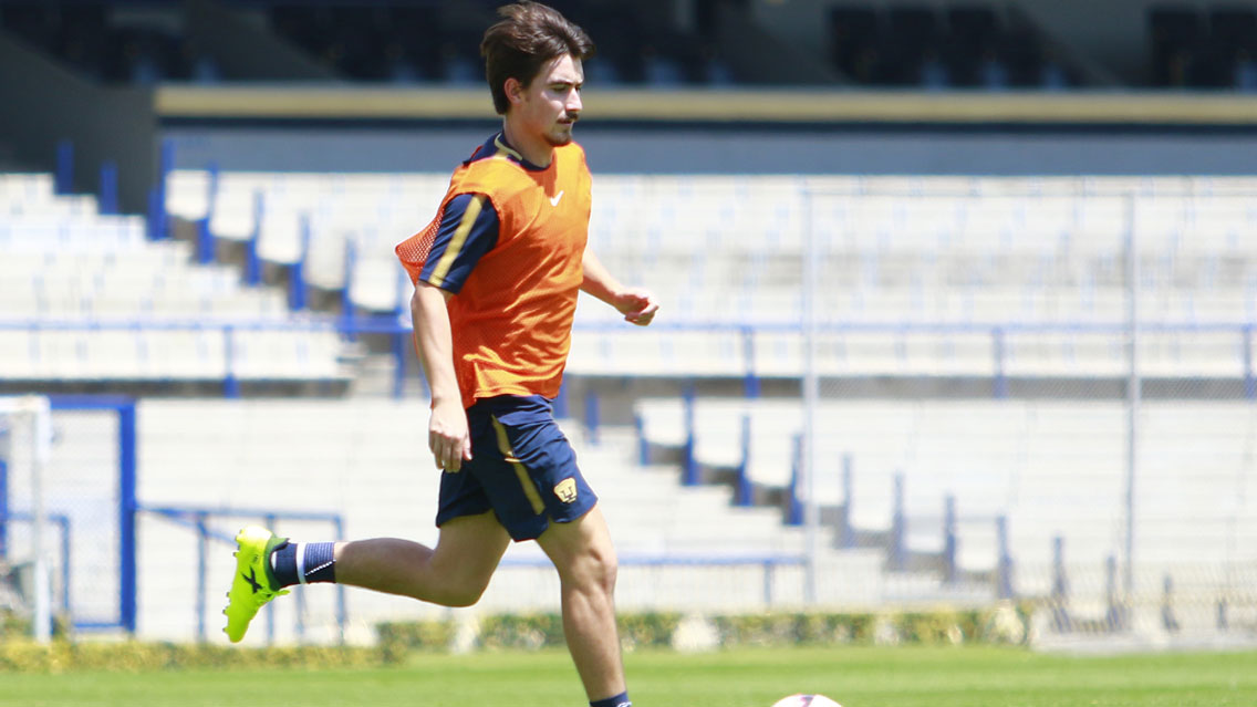 Alejandro Zamudio, canterano de Pumas que se va a Italia