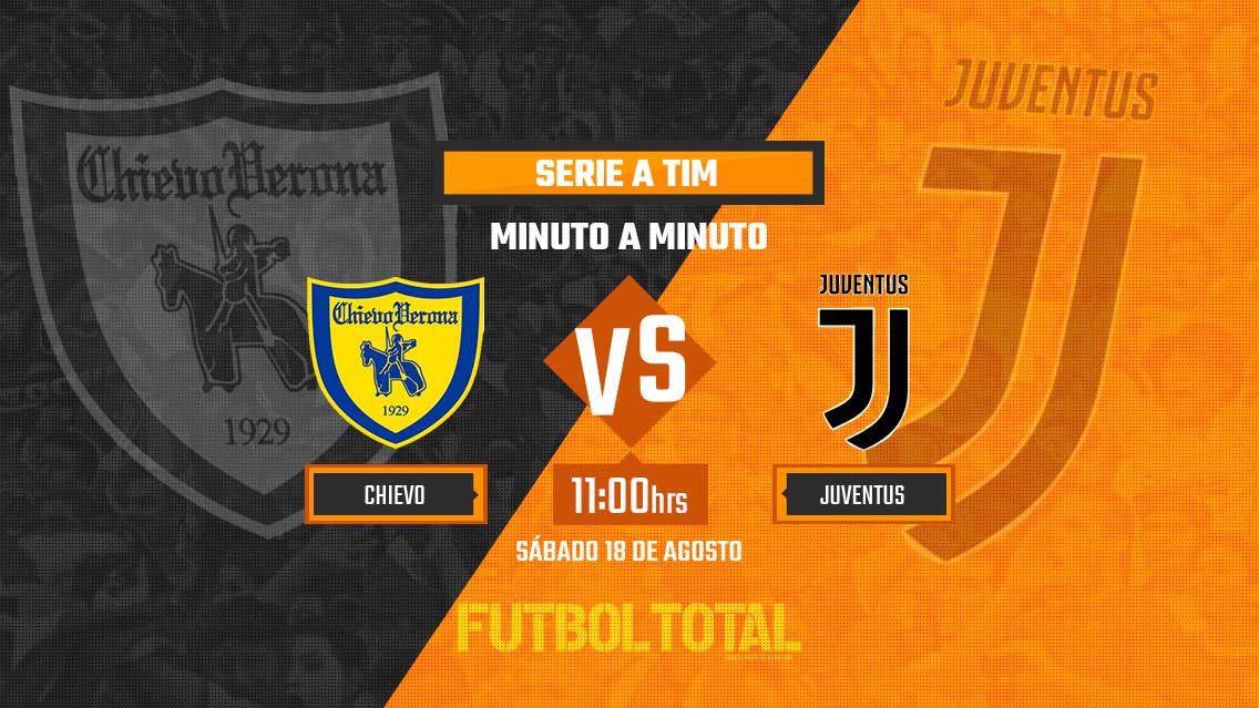 Chievo Verona vs Juventus | Serie A 2018 | EN VIVO: Minuto a minuto