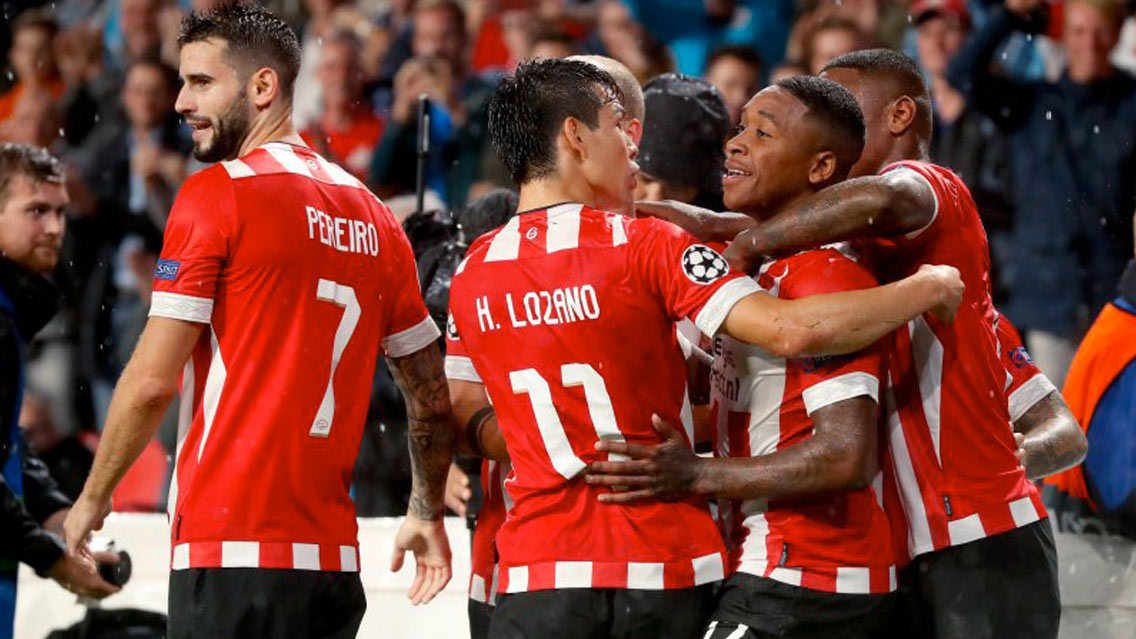 El gol de Chucky Lozano que mete a PSV a Champions League