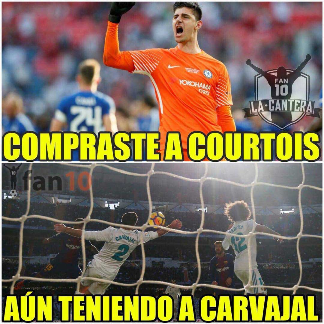 Los mejores memes por la llegada de Thibaut Courtois 4