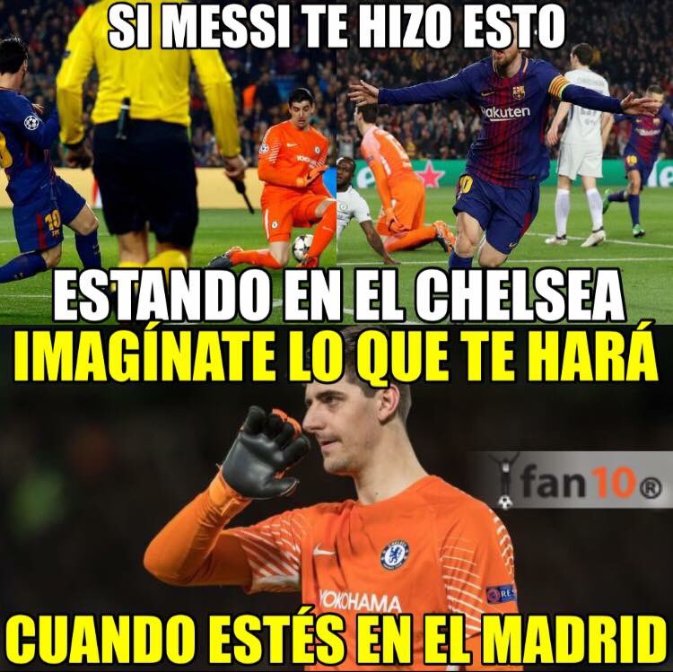 Los mejores memes por la llegada de Thibaut Courtois 1