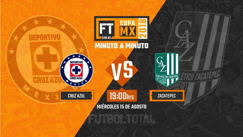 Cruz Azul vs Zacatepec | Copa MX | EN VIVO: Minuto a minuto