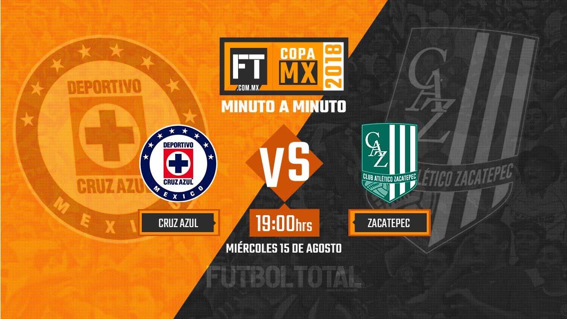 Cruz Azul vs Zacatepec | Copa MX | EN VIVO: Minuto a minuto