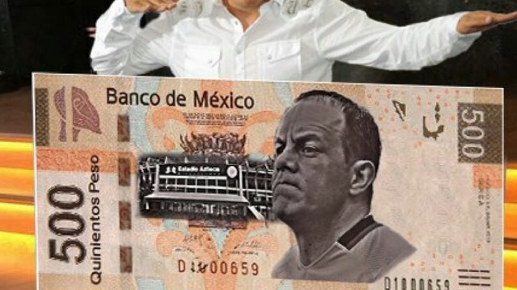 ¿Un billete de 500 pesos con Cuauhtémoc Blanco?