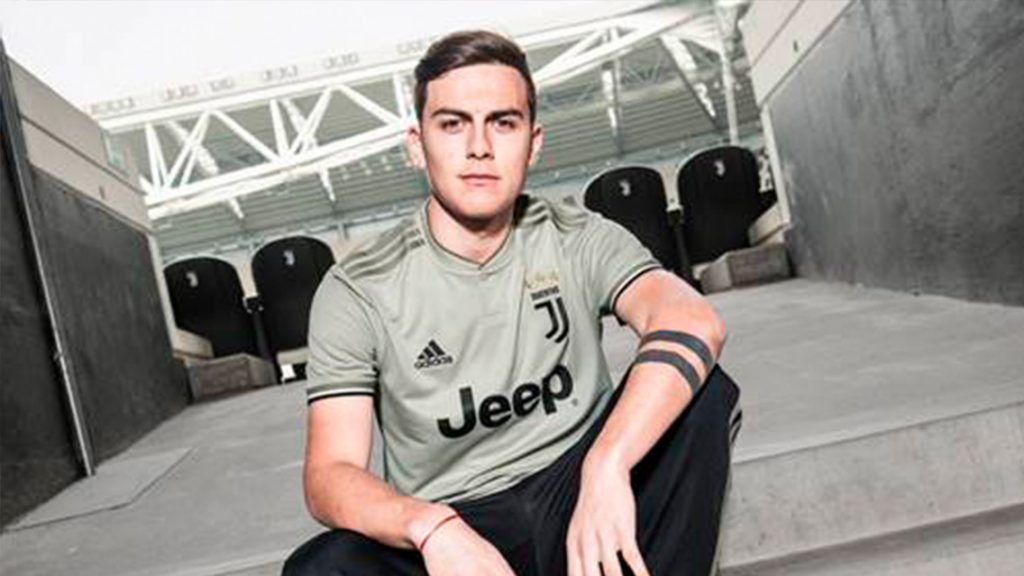 El nuevo uniforme de visitante de la Juventus