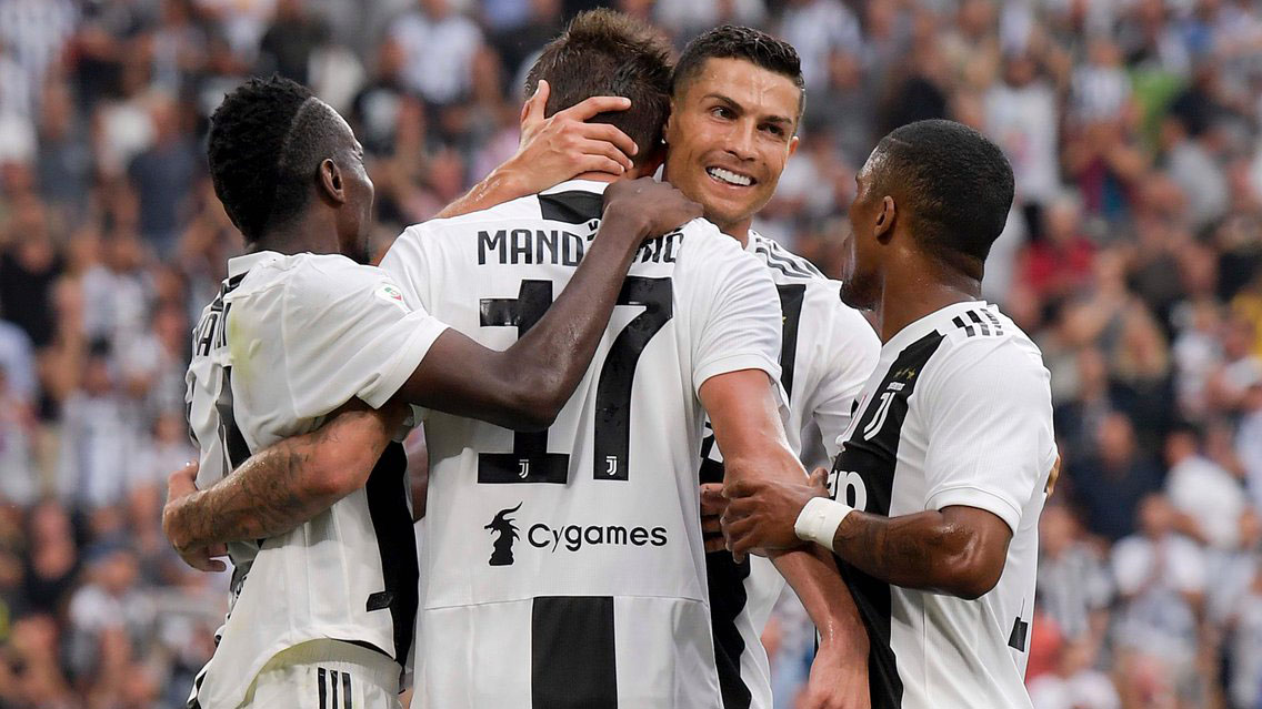 Juventus vence pero Cristiano sigue sin gol