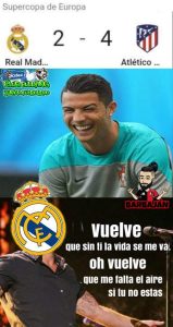 Los memes de la derrota del Real Madrid sin CR7 0