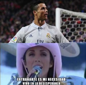 Los memes de la derrota del Real Madrid sin CR7 2