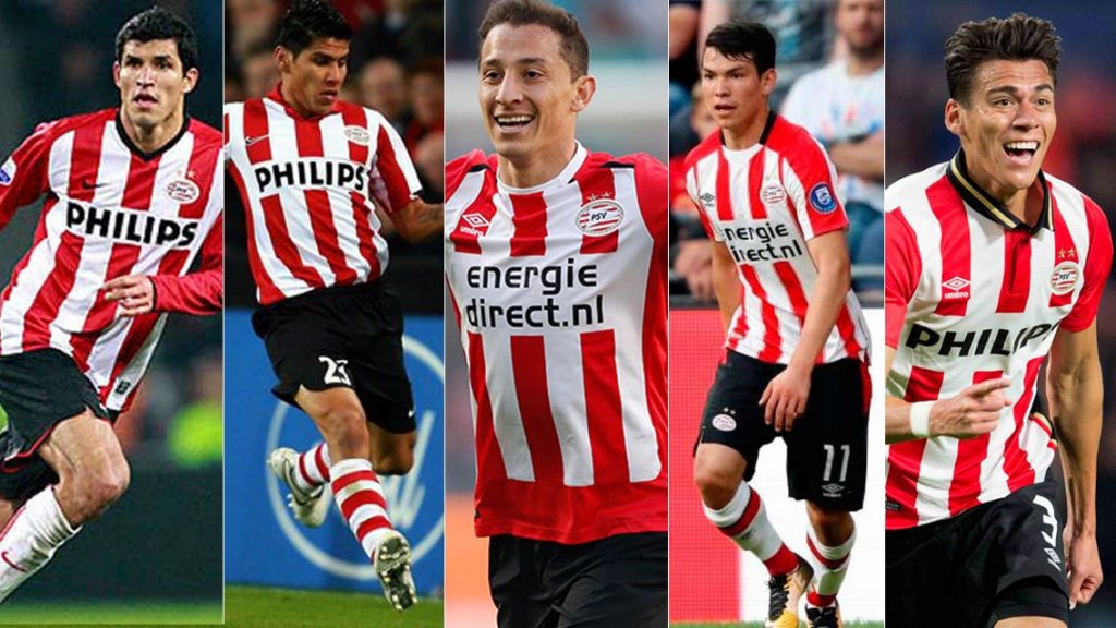 Jugadores mexicanos que han pasado por el PSV