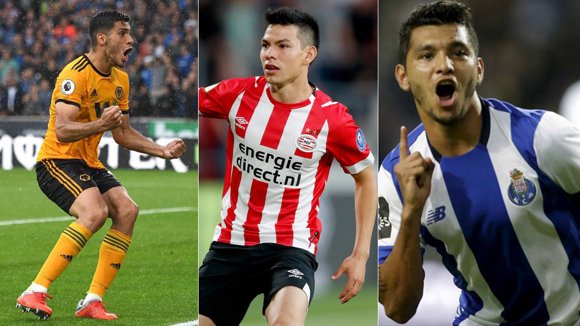 Jiménez, Lozano y Corona tiene tarde de ensueño en Europa