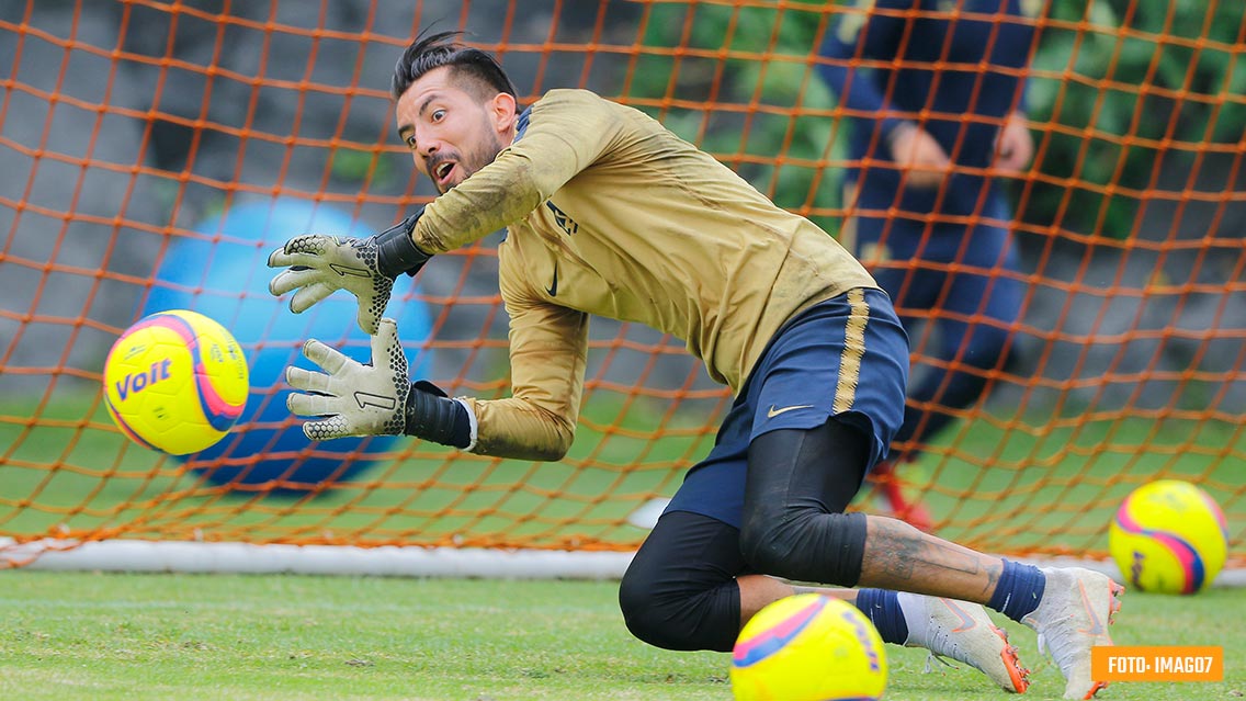 Miguel Fraga, portero suplente de Pumas 