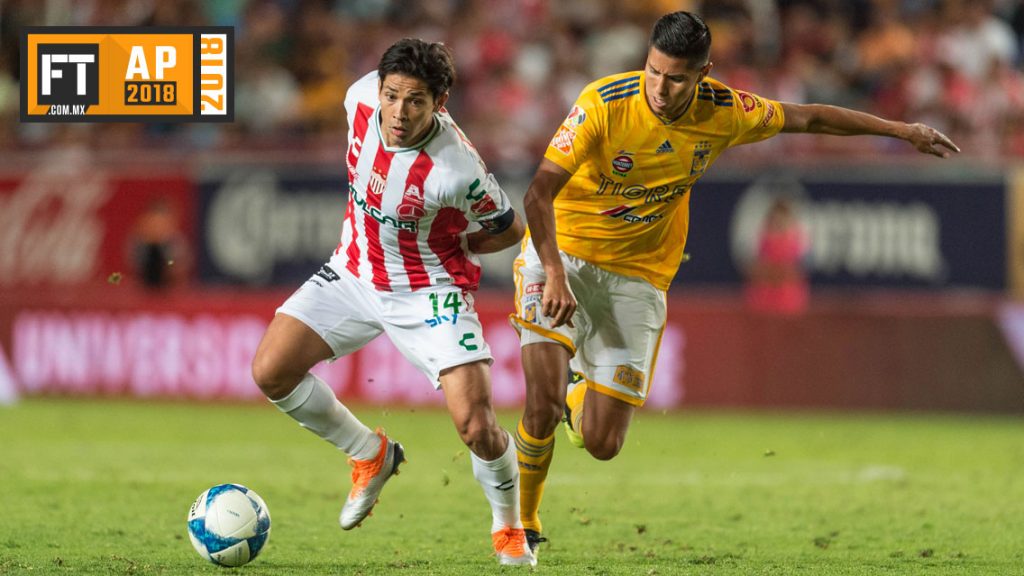 Tigres, con polémico penal le empata a Necaxa