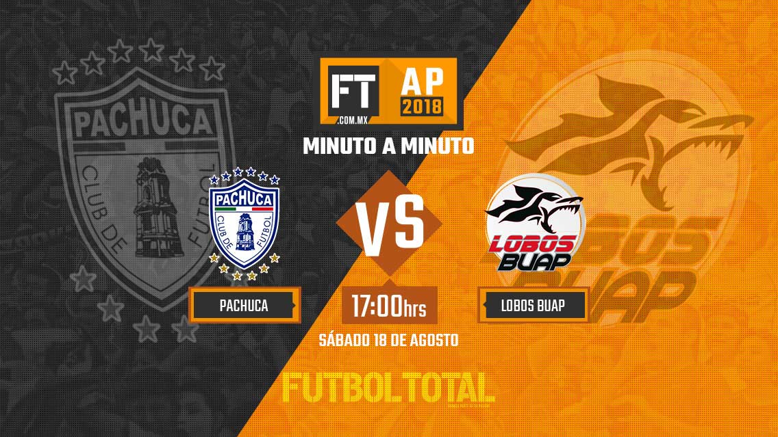 Pachuca vs Lobos BUAP | Liga MX | Apertura 2018 | EN VIVO: Minuto a minuto