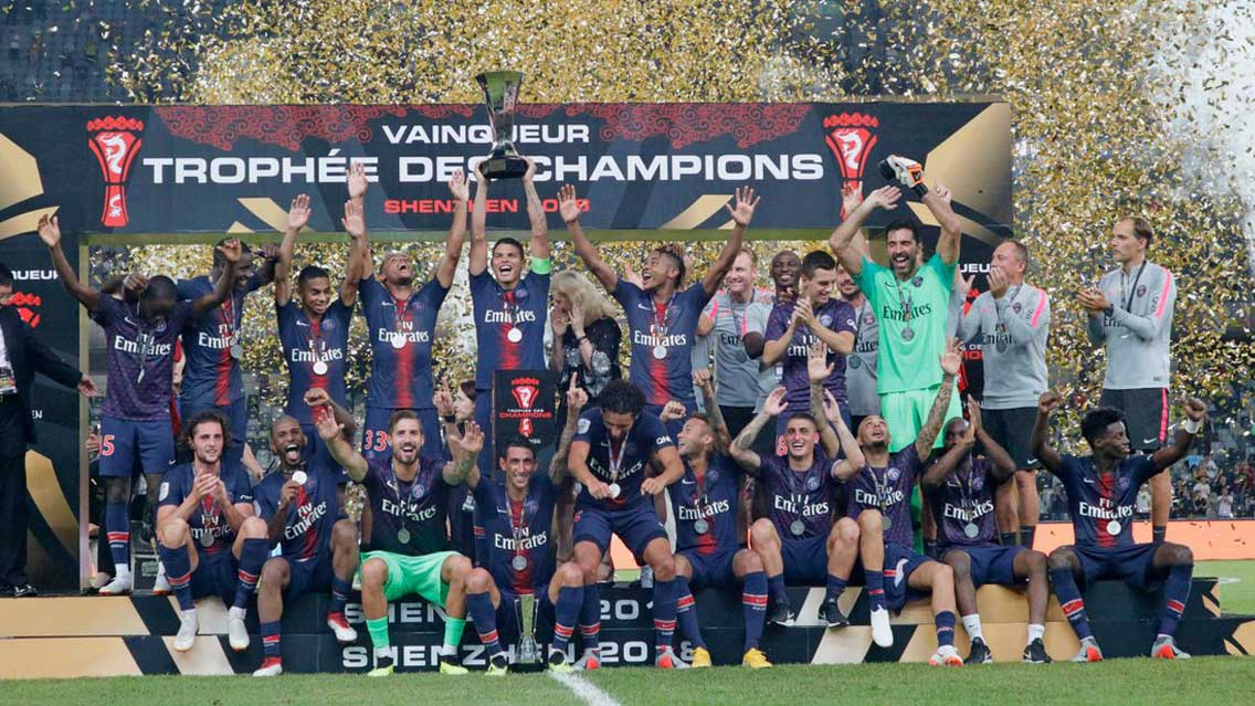 PSG aplasta al Mónaco y se hace con la Supercopa