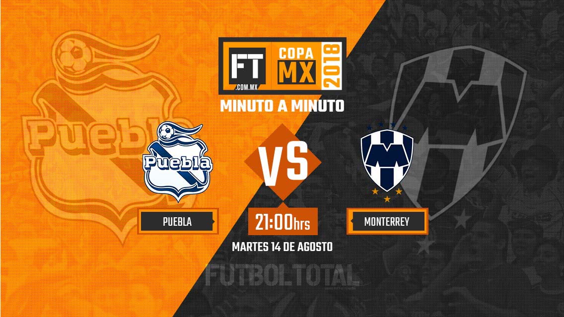 Puebla vs Monterrey | Copa MX | EN VIVO: Minuto a minuto