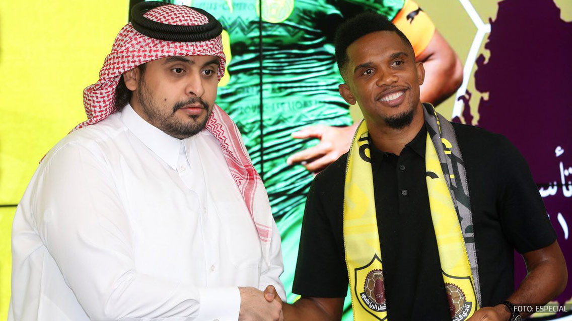 Samuel Eto’o jugará en la liga de Qatar