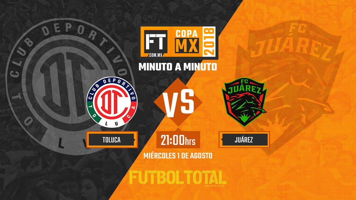 Toluca vs FC Juárez | Copa MX | EN VIVO: Minuto a minuto