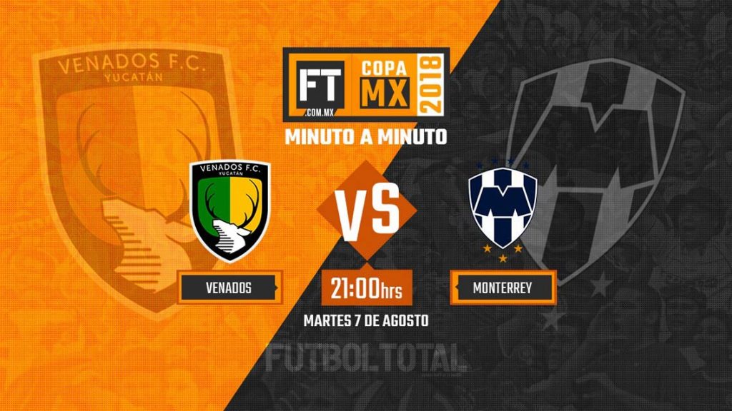 Venados FC vs Monterrey |Copa MX 2018 | EN VIVO: Minuto a minuto