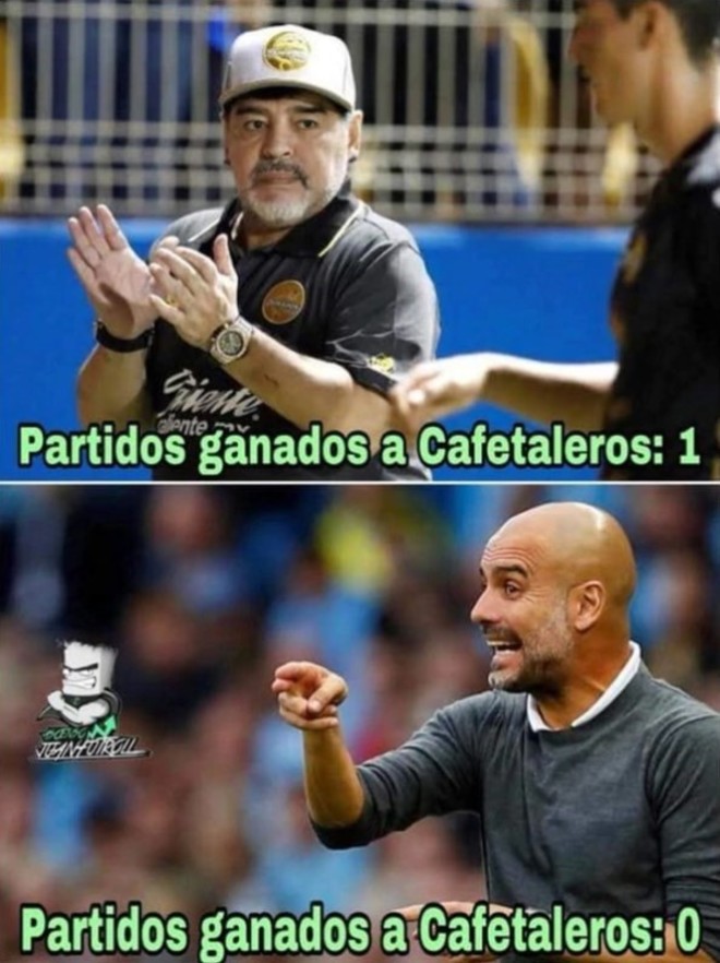 Los memes del debut de Maradona con Dorados