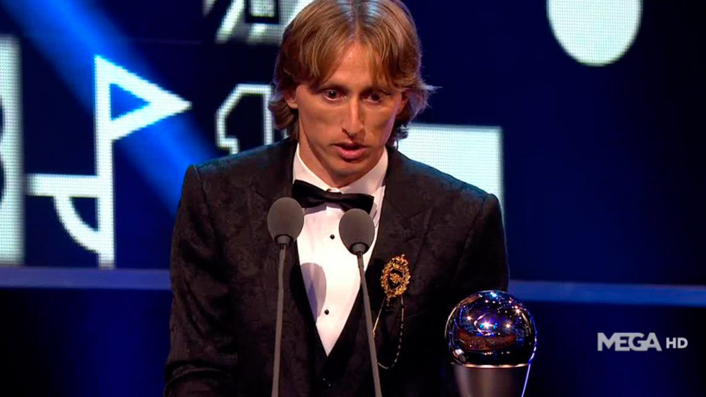 Modric 'The Best' 2018