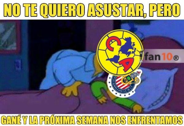 Meme de América vs Chivas