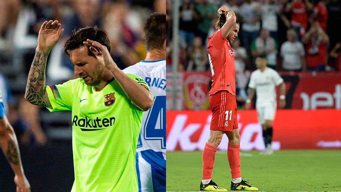 Jornada insólita en España: Real Madrid y Barcelona pierden el mismo día