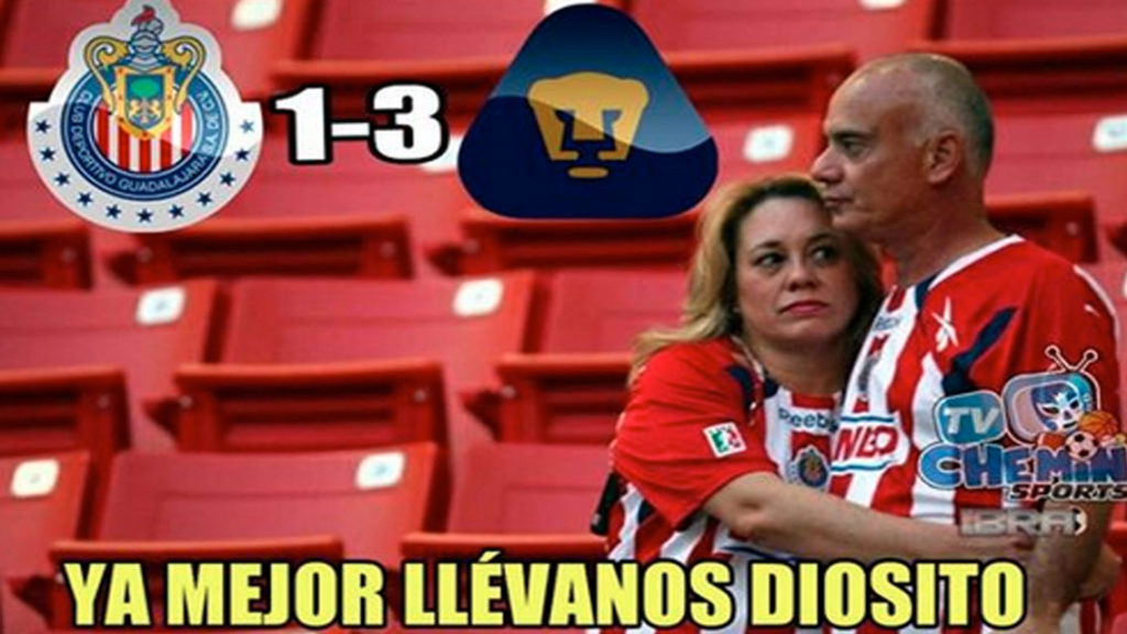 Los memes de la eliminación de Chivas en Copa MX